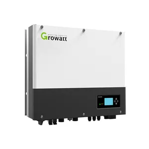 Grobwatt Inverter tenaga surya Off Grid, Inverter tenaga surya tiga fase hibrida, 5kW 8KW 10KW 15kW, harga 24V 3 fase 6KW