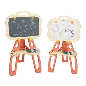 Papan Gambar Easel Dua Sisi yang Dapat Disesuaikan, Papan Gambar Doodle Anak-anak, Papan Lukis dan Menulis Dua Sisi untuk Anak-anak - Product Image 1