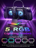 Station d'accueil noire 7 en 1 pour console de jeu ROG Ally X
