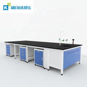 Se puede personalizar y diseñar especialmente 10 pies Banco de trabajo de laboratorio modular Muebles de laboratorio flexibles Mesas de laboratorio - Product Image 4
