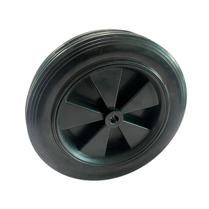 Nueva Rueda de Goma Sólida Temple de 8 Pulgadas 8X1.75R para Cortadoras de Césped, Ruedas Industriales Tipo Fijo - Product Image 4