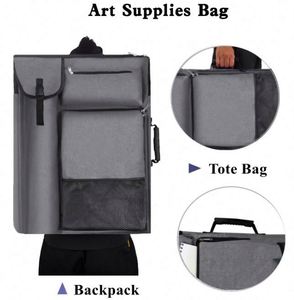 Portafolio de arte con mochila y bolsa de transporte para obras de arte, tamaño mediano, 18 x 24, muestra gratuita. - Product Image 2