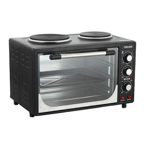 Venta de fábrica Horno eléctrico con recubrimiento en polvo para el hogar Horno eléctrico para hornear de acero inoxidable <span class=keywords><strong>Tostadora</strong></span> con 2 placas calientes - Product Image 4