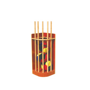 Palos de gimnasia y equipo de entrenamiento para lanzar y atrapar pelotas, para rehabilitación de manos, material de arce, 41x41x128cm, JY-TCB-1 - Product Image 2