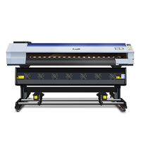 Impresora de sublimación Fedar CMYK de 1.9m, máquina de impresión digital de tela automática rollo a rollo