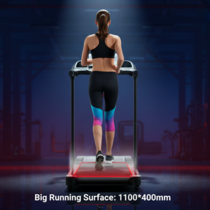 Esteira Elétrica com Teste de Frequência Cardíaca Manual para Uso em Academia em Casa Exercício Cardiovascular - Product Image 2