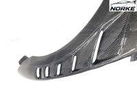 Nouveau kit carrosserie aérodynamique Nismo Performance en fibre de carbone sèche haute brillance NORKE OEM pour Nissan GT-R R35 2017, panneau latéral avec protection UV à 100%