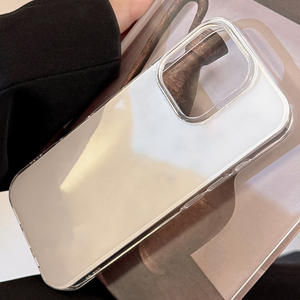 Funda rígida IMD de color sólido brillante, adecuada para iPhone 16, 17 Pro Max, funda anticaídas para iPhone 13 - Product Image 5