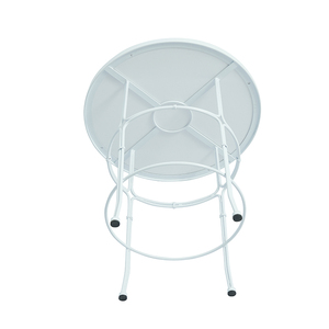 Mobilier <span class=keywords><strong>de</strong></span> café <span class=keywords><strong>blanc</strong></span> vintage bon marché Ensemble table et chaises <span class=keywords><strong>de</strong></span> <span class=keywords><strong>jardin</strong></span> en métal en <span class=keywords><strong>fer</strong></span> <span class=keywords><strong>forgé</strong></span> - Product Image 6