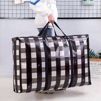 Sac de déménagement Sac polochon en coton pour couette Rangement imperméable non tissé épais Sac à provisions portable laminé