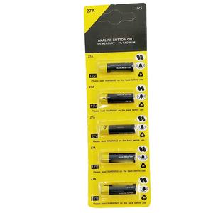 Pile alcaline super puissante 27A 12V sans mercure pour clés de voiture, télécommandes et sonnettes – Offre spéciale - Product Image 5