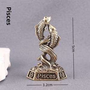 Figurines Rétro <span class=keywords><strong>des</strong></span> Douze Constellations – Modèles Créatifs, Jouets à Poser, Cadeaux, Artisanat de Bureau, Ornements pour Thé, pour Mariages et Anniversaires - Product Image 5