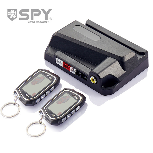 Smart Keyless Push Button Start 2-Way Anti-Theft Car Alarm System with APP Control Remote Starter and Keyless Entry