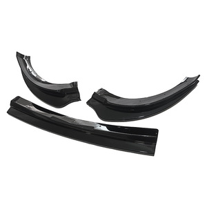 สปอยเลอร์หน้ารถ Mercedes-Benz Sprinter W907 แบบ 3 ชิ้น วัสดุ ABS สีดำ สำหรับรถตู้ปี 18-25 - Product Image 5