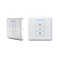 Récepteur RF sans fil intelligent AC228-01, conception facile à installer pour tous les moteurs AOK, pour une utilisation en cuisine et en salon