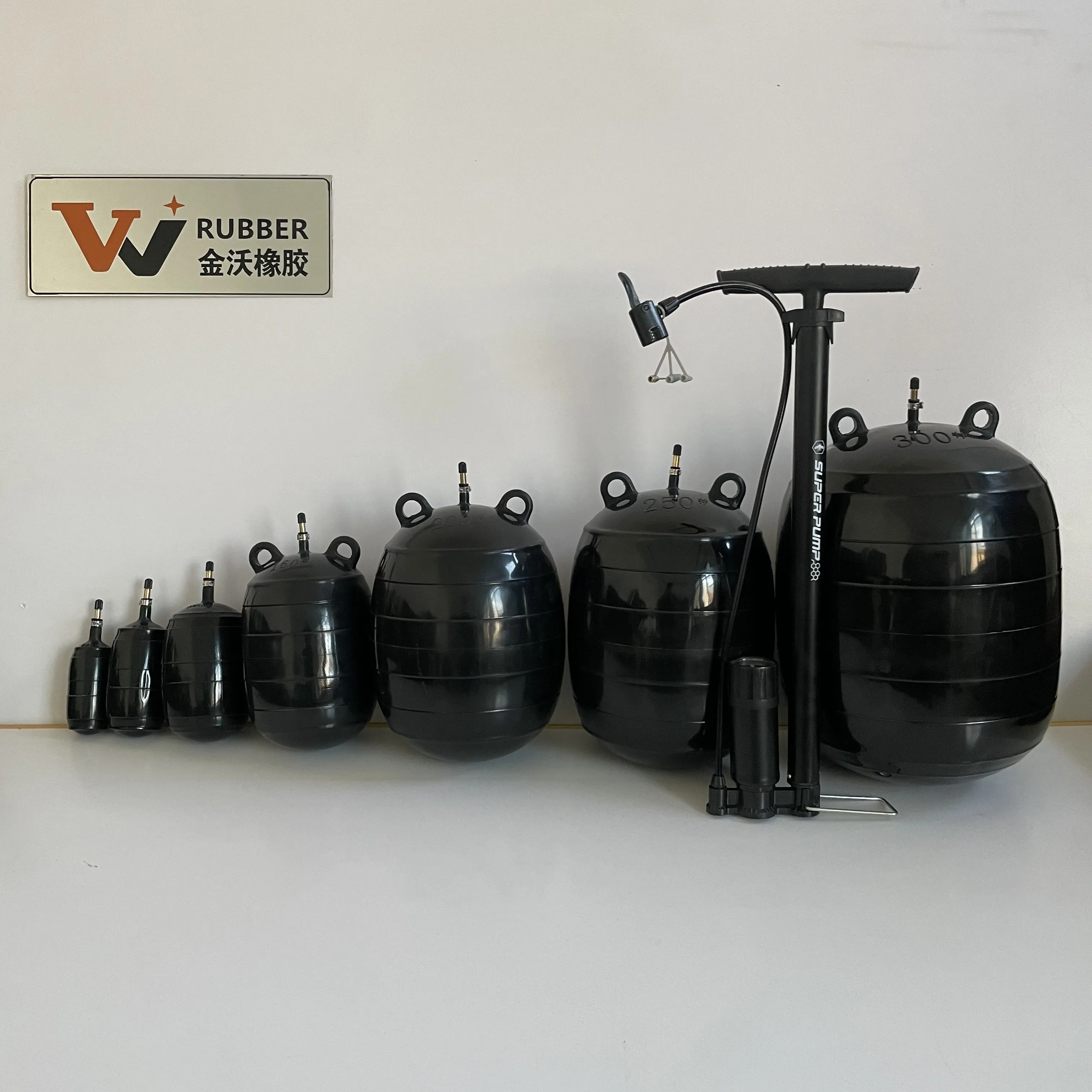 Pipe rubber inflatable airbag experimental water-closed plug