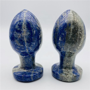 Plug Anale in Cristallo Naturale di Lapislazzuli per Guarigione, Giocattolo Sessuale, Vendita all'Ingrosso - Product Image 5