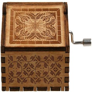 Caja <span class=keywords><strong>de</strong></span> música <span class=keywords><strong>de</strong></span> madera grabada antigua "<span class=keywords><strong>No</strong></span> se puede evitar enamorarse" Estuches musicales Regalo <span class=keywords><strong>de</strong></span> cumpleaños Juguetes para niños - Product Image 4