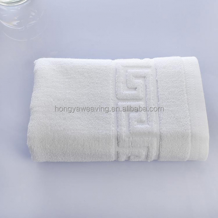 Five-star Hotel Thick Jacquard Design 32S Washable 100% Cotton