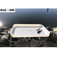 Table de découpe et de préparation des poissons réglable pour bateau de pêche Dolphin T Top