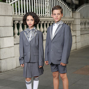 <span class=keywords><strong>Blazer</strong></span> Scolastico <span class=keywords><strong>Blu</strong></span> <span class=keywords><strong>Navy</strong></span> OEM a Prezzo di Fabbrica, Uniforme Scolastica Grigia Marrone, Giacca <span class=keywords><strong>Blazer</strong></span> Prodotta in Cina - Product Image 3