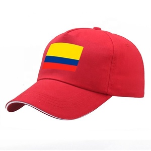 Casquette de campagne électorale personnalisée pour la présidentielle colombienne, unisexe, 6 panneaux, 100 % polyester, à motif imprimé, économique - Product Image 4