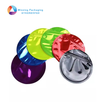 Sacs d'emballage alimentaire en plastique de sucre conçus sur mesure avec finition mate à fermeture éclair gommeuse séchés pour usage professionnel pour sceller les ingrédients