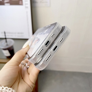 เคสโทรศัพท์มือถือลายภูเขาหิมะยามพระอาทิตย์ตกดิน ดีไซน์ใหม่ สำหรับ <span class=keywords><strong>iPhone</strong></span> 14 <span class=keywords><strong>13</strong></span> 12 11 <span class=keywords><strong>Pro</strong></span> Max 8 7 Plus  วัสดุ TPU นิ่ม  ฝาหลังใส - Product Image 5