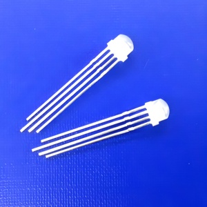 LED Direccionable WS2811 / WS2812, Montaje en Superficie o Orificio Pasante, 5V, Blanco Cálido 2700K-3000K, Intermitente, Difusión de 30 Grados, Diodo LED de 5mm - Product Image 3