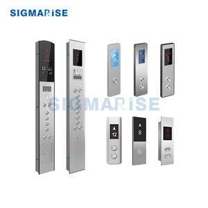 Panel de Llamada Externo para Elevador KONE KDS50, Conjunto Completo de Caja de Llamada Externa con Pantalla LCD Azul y Negra - Product Image 4