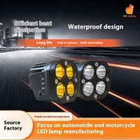 D109 36W Lampu Sorot LED Pilar-A Kecerahan Tinggi, Lampu Kerja Retrofit Baru, Aksesori untuk Kendaraan Off-Road, Pencahayaan Eksterior Mobil