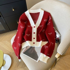 Pull en maille torsadée jacquard pour <span class=keywords><strong>femme</strong></span>, mode hiver 2026, pull pour <span class=keywords><strong>femme</strong></span>, hauts en maille pour le Nouvel An et Noël - Product Image 3