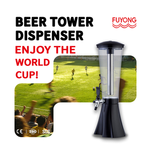 Tireuse à Bière Pression 1 ou 2 Robinets, Refroidisseur Tour à Bière en Plastique 3 Litres, Distributeur à Vendre - Product Image 5