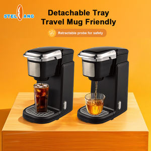 Hotel Cafeteira <span class=keywords><strong>Mini</strong></span> <span class=keywords><strong>Keurig</strong></span> Cápsula <span class=keywords><strong>Cafetera</strong></span> Máquina de café K automática de un solo servicio OEM - Product Image 4