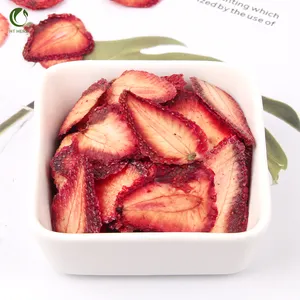 Tiankang drying process dried fruit freeze dried freeze-dried strawberry slice for healthy snack