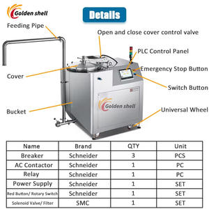 เครื่องผสมแป้ง<span class=keywords><strong>เค้ก</strong></span>อัตโนมัติ สำหรับทำ<span class=keywords><strong>ครีม</strong></span><span class=keywords><strong>เค้ก</strong></span> ชิฟฟ่อนเค้ก และวิป<span class=keywords><strong>ครีม</strong></span> แบบมืออาชี<span class=keywords><strong>พ</strong></span> - Product Image 2