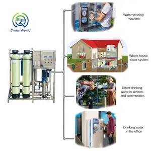 china high quality industrial 250lph ro pure water treatment plant reverse osmosis system filtre eau water purifier