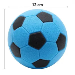 Ballon de sport d'intérieur pour enfants, faible bruit, rebond doux, mousse PU, anti-stress, logo personnalisé, football silencieux - Product Image 6