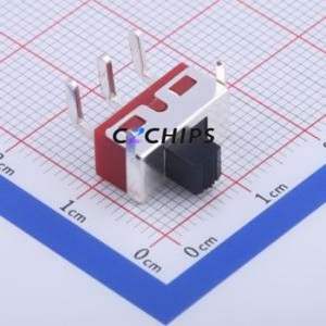 SS-12D11G4R Slide Switch Through hole Component (THT) Switch Single Pole Double Throw Rectangle Pin Header PC Pin 13.5mm - Product Image 1