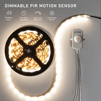 Interrupteur intelligent à capteur de mouvement pour éclairage LED réglable avec temporisation pour armoire, escalier, chambre