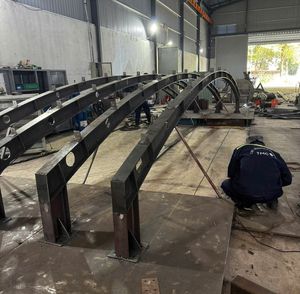 Estructura de Acero Galvanizado de Alta Calidad con Recubrimiento en Polvo, Estructura de Acero para Elevador/Eje, para Escuelas, desde Vietnam - Product Image 3