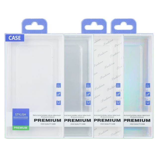 Factory Customized PVC Phone Case for 4.7-6.9 Inch Devices Cardboard Packaging Box Camera Features for iPhone 15/16 Pro/promax