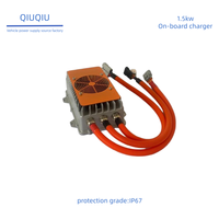 Chargeur de batterie pour moto électrique 1,5 kW 72 V 60 V 48 V, chargeur rapide LiFePO4 étanche embarqué, vente en gros