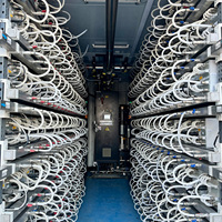 Conteneur de refroidissement liquide pour la minage de Bitcoin DrolinBox 53HC 196 Miners Hydro System Power Distribution Low PUE 1.06