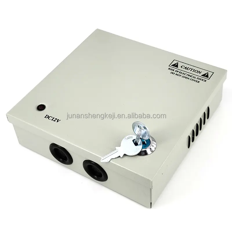 12v 5a 4ch Power Adapter for CCTV Camera 60W power supply box for 4 channel