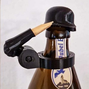 Nouveau produit transfrontalier : <span class=keywords><strong>Casque</strong></span> en plastique imitation bouteille de bière - Product Image 3