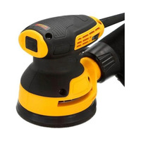 Sander orbital électrique à vitesse variable, 5 pouces, système de collecte de poussière par cordon, qualité industrielle professionnelle pour le travail du bois et les meubles