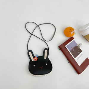 子供用旅行ショルダーバッグPu漫画動物バニーウサギクロスボディバッグクリップ子供用 - Product Image 4