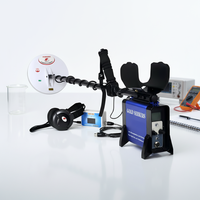 Détecteur de métaux TPGD-8000 pour la détection de l'or, multi-fréquences, 6 modes, batterie au lithium rechargeable pour sols fortement minéralisés