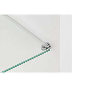 <b>TV</b> <b>UNIT</b> MDF <b>GLASS</b> 140X40X50 WHITE - Product Image 3